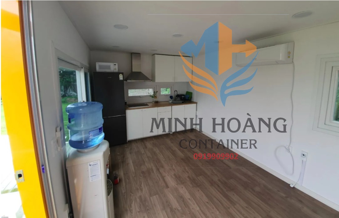 Container  20feet homestay  màu trắng